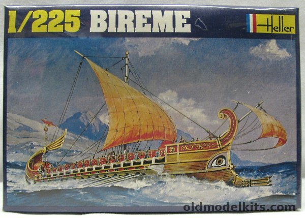 Heller 1/225 Roman Bireme, 057 plastic model kit